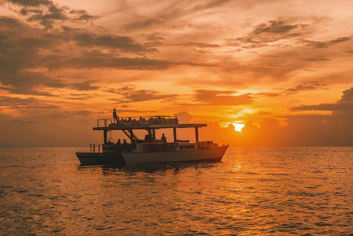 Gili Trawangan: popołudniowy rejs katamaranem o zachodzie słońca i snorkelingiem