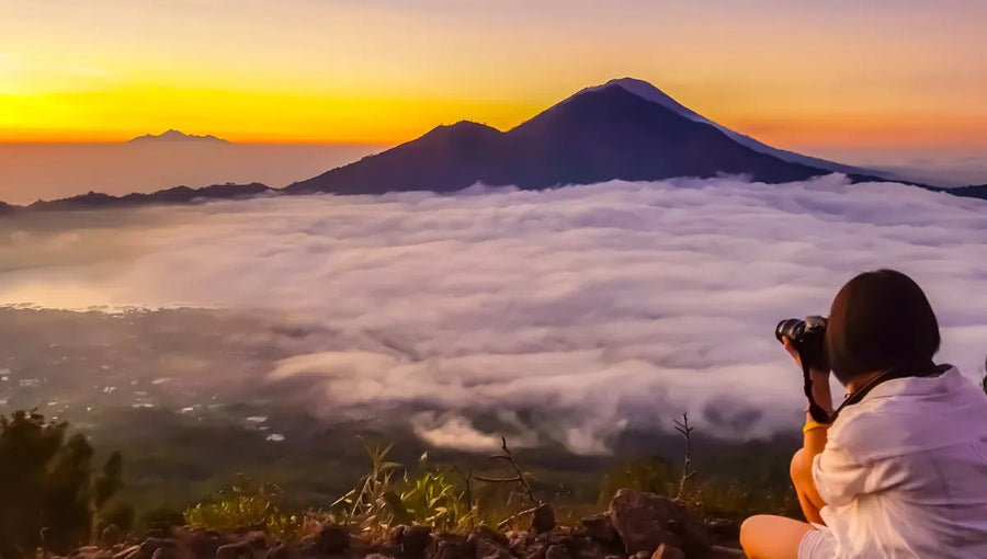 Bali: trekking na Mount Batur o wschodzie słońca ze śniadaniem i transportem