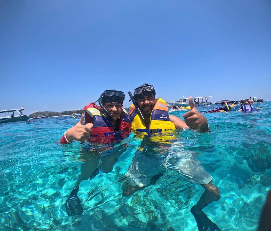 Gili Trawangan: snorkeling z żółwiami i podwodnymi rzeźbami