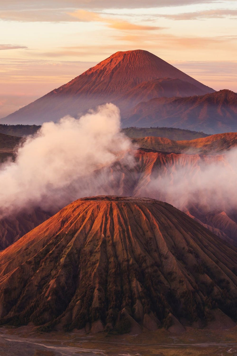 Surabaya lub Malang: Tumpak Sewu, Mount Bromo i Ijen 4D3N z transferem na Bali